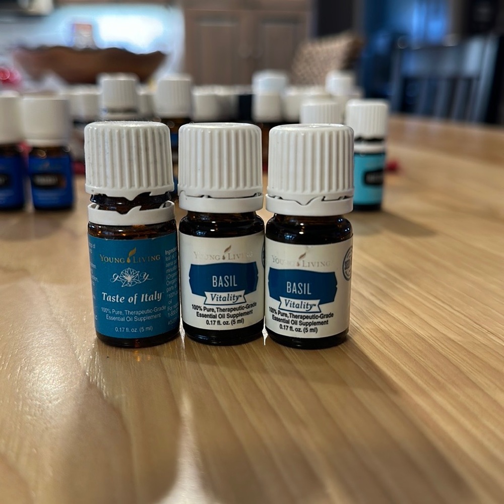 Young Living (3) 5ml BASIL VITALITY